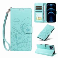 Funda Billetera Foxdock Compatible Con Iphone 13 Pro Max , Diseño Perrito Tierno, Ranuras Para Tarjetas Y Soporte Plegable