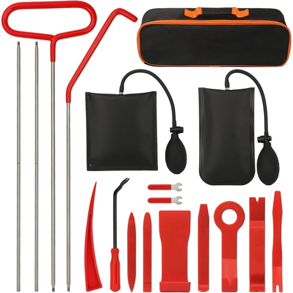 Kit Herramientas Auto Wind Shear 17 Piezas Acero Inoxidable
