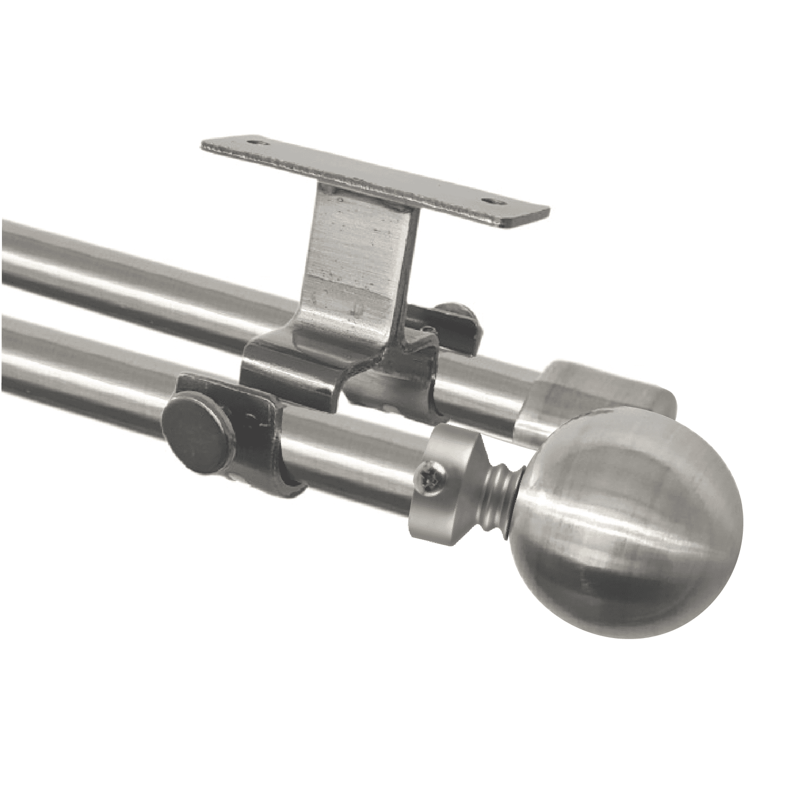 Metalhsa - Set Extensible Techo 75-110 Cm Terminal Bola Color Satín