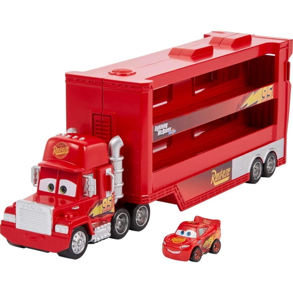 Camión transportador de juguetes Mattel Disney Pixar Cars Mack Mini
