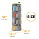 thumbnail image 5 of Estantería giratoria Tower SpaceAid de 4 niveles, gris Lazy Susan, 5 of 7