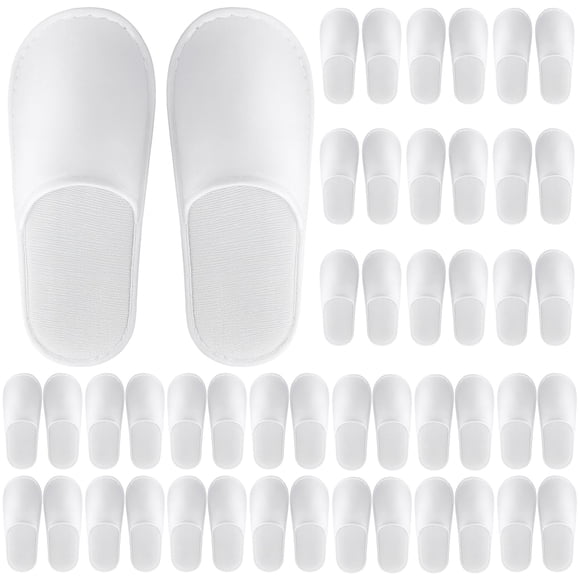 Pantufla desechable Celmuron 28 cm blanca – paquete de 24 pares