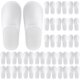 thumbnail image 1 of Pantufla desechable Celmuron 28 cm blanca – paquete de 24 pares, 1 of 6