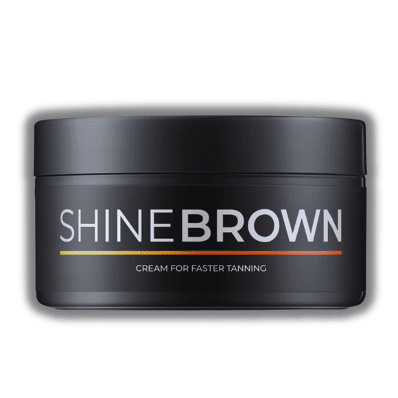 Crema bronceadora Byrokko Shine Brown Boosting 210 ml, libre de crueldad animal