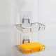 thumbnail image 4 of Upgrade Your Bathroom with our High-Quality Stainless Steel Soap Holder - Wall-mounted, No Punching Required, Detachable Wall Stick, Holds Two Bars of Soap!, 4 of 4