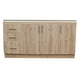 thumbnail image 1 of MUEBLE DE COCINA BASE 1600 MM ESTRUCTURA MELAMINA BLANCA FRENTE MELAMINA NODO, 1 of 5