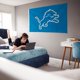 thumbnail image 4 of Bandera de una sola cara Detroit Lions 91 cm x 152 cm – Rico Industries, 4 of 8