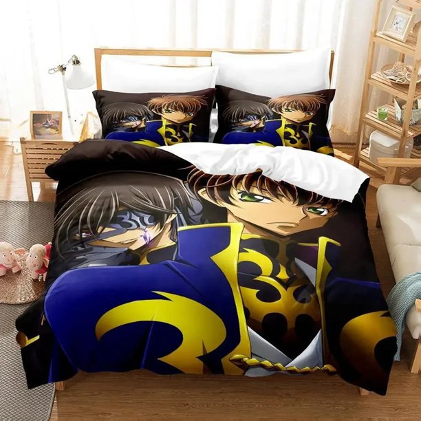 Code Geass Bedding Set Bed Set Adult Kid Bedroom Duvet cover Sets bed sheet set Bed Sheets