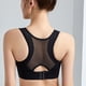 thumbnail image 2 of Sujetador deportivo transpirable para mujer (negro/L), 2 of 5