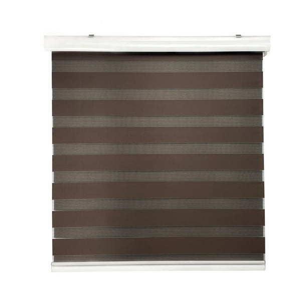 Cortina Roller Duo Zebra Dia y Noche 130 x 200 Cm Guiza