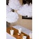 thumbnail image 3 of Pompones decorativos de papel de seda con flores Lightingsky, 10 unidades, 3 of 7