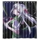thumbnail image 1 of Cortina de ducha de anime con diseño de chica encantadora, juego de cortinas de baño con ganchos, tamaño 66 x 72 pulgadas, 1 of 3