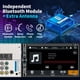 thumbnail image 4 of Estéreo para coche SJOYBRING Double Din con control de voz Carplay, 4 of 6