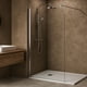 thumbnail image 3 of Mampara Fija De Baño Recta 190x110 Transparente 8mm, 3 of 8