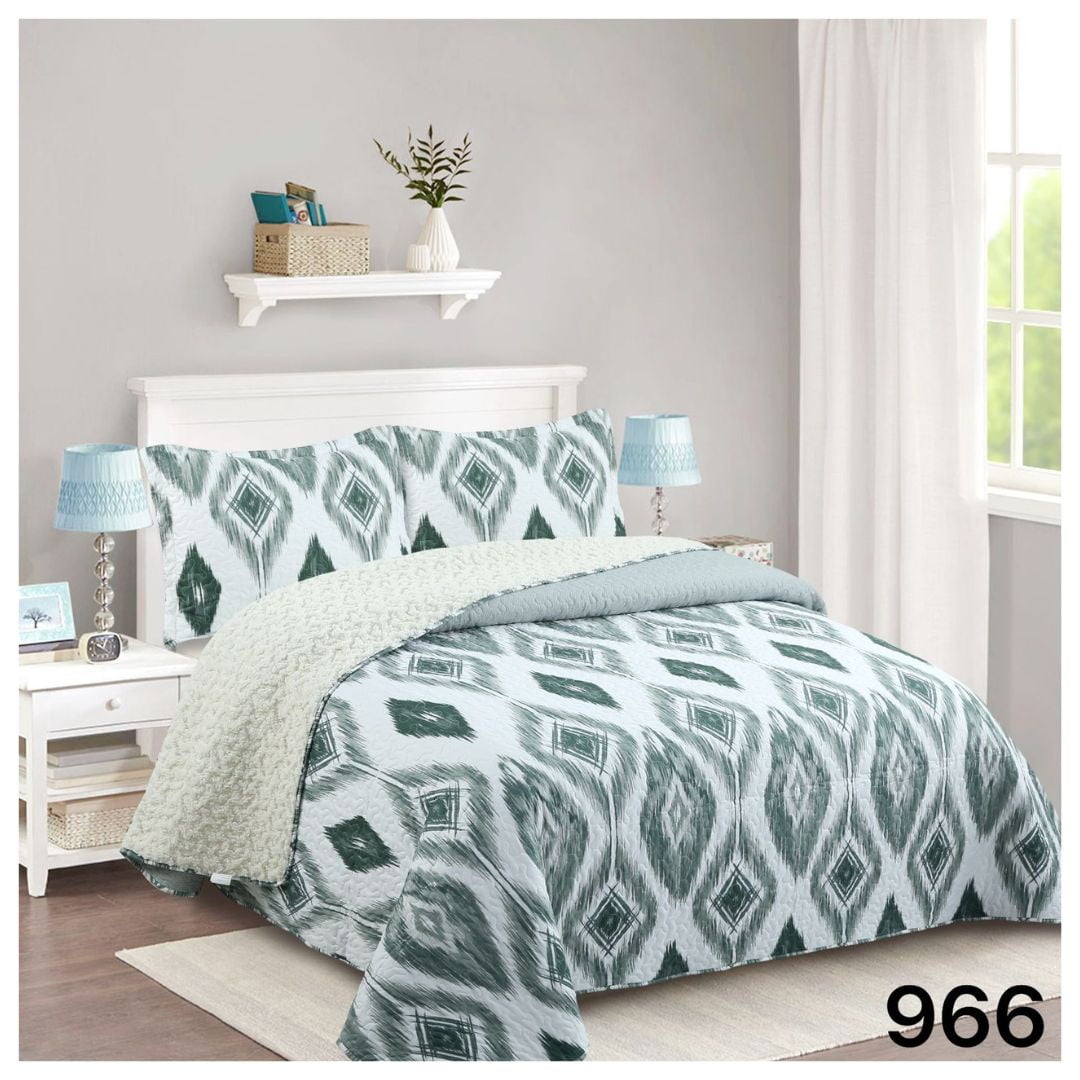 Genérico - Cubrecama Sherpa King - Étnico M966