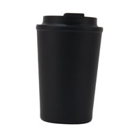 Bothyi - Taza De Café De Viaje Botella De Agua De Acero Inoxidable Botella Térmica Vaso De Café Negro