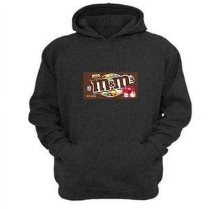 Genérico - Polerón Canguro M&M Gris Oscuro Talla M Unisex