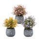 thumbnail image 1 of Set 3 Plantas Artificiales Flores Velo de Novia Decoracion gris, 1 of 8