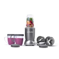 Licuadora Nutribullet Nbr-1201 De Alta Velocidad, 600 W, 12 Piezas, Gris