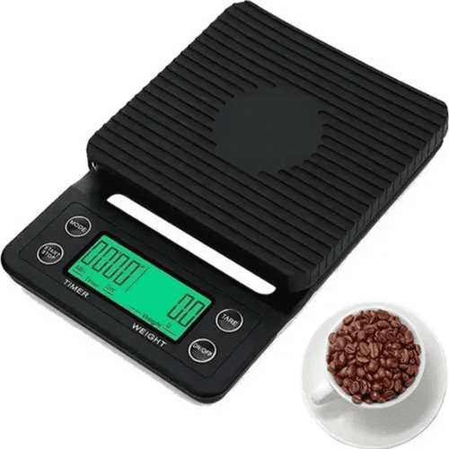 Genérico - Balanza Electrónica Cocina 3kg Temporizador Color Negro