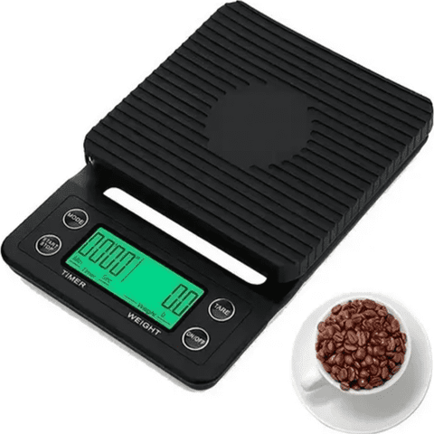 Genérico - Balanza Electrónica Cocina 3Kg Temporizador Color Negro