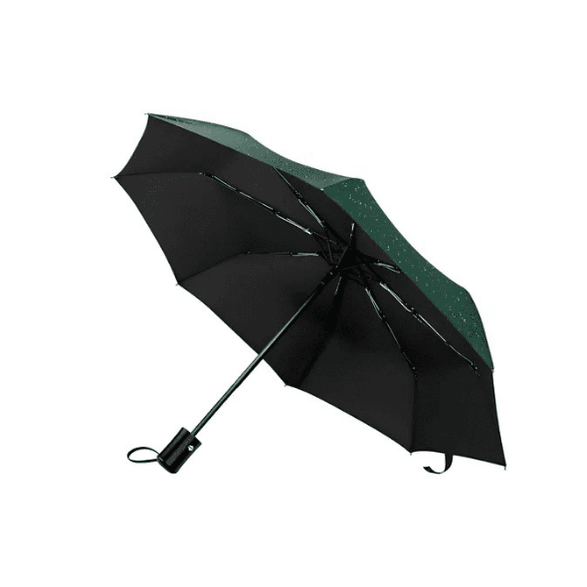 Genérico - Paraguas Para Lluvia Paraguas Plegable Automatico 8 Varillas Color Verde