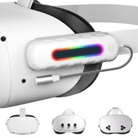 Paquete De Baterías Saqico Para Oculus Quest 2/3/3S 5000 Mah