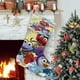 thumbnail image 1 of Los Muppets Bebés Tema: Calcetines de Navidad, fino lino blanco para colgar en escaleras y chimenea, decoración navideña para el hogar, regalo de Navidad.54cm×38cm, 1 of 5