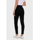 thumbnail image 3 of Jeans Mujer Skinny Ojetillo Negro, 3 of 5