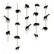 thumbnail image 1 of Decomural Monkey Giraffe Nursery WS-44165, 1 of 2