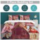 thumbnail image 5 of Elizabeth Olsen Family Bed 3 Piece Set Personalized Bedding Decor for Kids And Teens Anime Student Dormitory Cover, 5 of 5