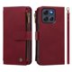 thumbnail image 2 of Funda Billetera Motorola Moto G86 con Cremallera y Soporte, Rojo, 2 of 6