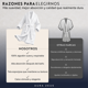 thumbnail image 3 of Bata De Baño Algodon Absorbente Suave Unisex Seca Rapido Blanco, 3 of 9