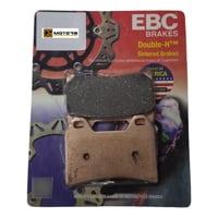 Genérico - Pastillas Freno Delanteras Cf Moto Mt 450 Sinterizadas Negro