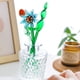 thumbnail image 5 of Ramo de flores de vidrio soplado a mano para San Valentín, Navidad, cumpleaños, decoración, 5 of 6
