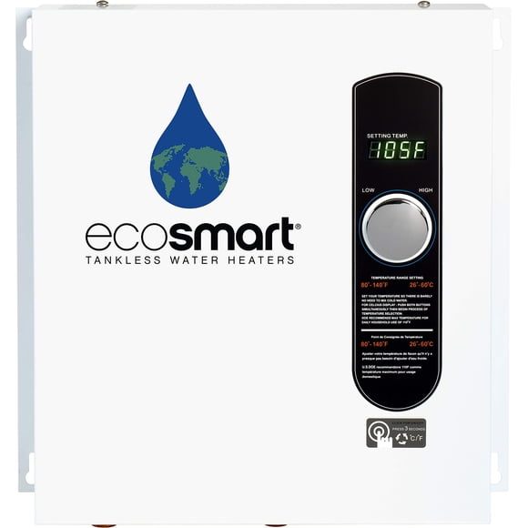 Calentador de agua eléctrico sin tanque EcoSmart ECO 24 24 kW 240 V