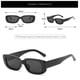 thumbnail image 3 of Gafas de sol IKANOO Retro Rectangle Y2K 90's UV400 negras, 3 of 7