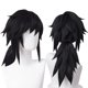 thumbnail image 1 of Peluca de cosplay Wiggy Mermaid Giyuu para disfraz de DS, negra para adulto, 1 of 9