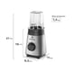 thumbnail image 2 of Licuadora MBL30 600 ml Gris, 2 of 9