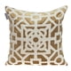 thumbnail image 1 of Cojín Parkland Collection Hazel Beige Velvet 45 x 45 cm, 1 of 1