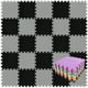thumbnail image 1 of Tapetes de espuma Qqpp, goma EVA, 18 baldosas, rompecabezas entrelazados, 1 of 3