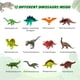 thumbnail image 4 of Juguete para excavar huevos fósiles de dinosaurio con 12 dinosaurios, 4 of 7