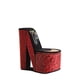 thumbnail image 1 of Expositor para joyas ORE Leopard con tacón alto iridiscente de 9 pulgadas, 1 of 4