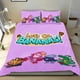 thumbnail image 1 of ¡Vamos, Plátanos! Conjunto de sábanas temático, trío de piezas, cómodo y amigable con la piel, diseño único, regalo de decoración para el hogar para familiares, amigos y fans, 90 cm * 190 cm, 1 of 6