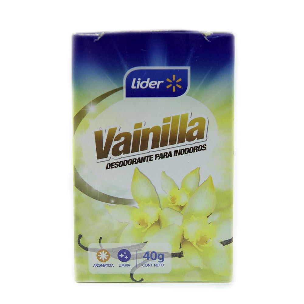 Pastillas Desodorante Para Inodoros Vainilla Caja 40 g Lider