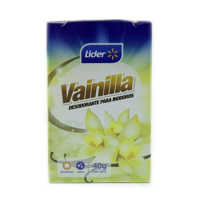 Pastillas Desodorante Para Inodoros Vainilla Caja 40 G Lider