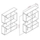 thumbnail image 3 of Estante Zigzag Rustico, 3 of 3