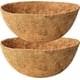 thumbnail image 1 of Xiao Hua Forro de Palma de Coco de 16 Pulgadas, Forro de Reemplazo de Canasta de Fibra de Coco natural, Adecuado para Colgar Flores de Canasta, 2 Piezas, 1 of 4