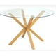 thumbnail image 2 of Comedor Mesa Warwick Vidrio 120cm + 4 Mariposa Wood Beige, 2 of 3