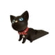 thumbnail image 5 of Tope De Puerta Con Forma De Gato De Dibujos Animados De PVC Para La Parte Inferior De La Puerta Para RV, Baño, Oficina, Color Negro, 5 of 5